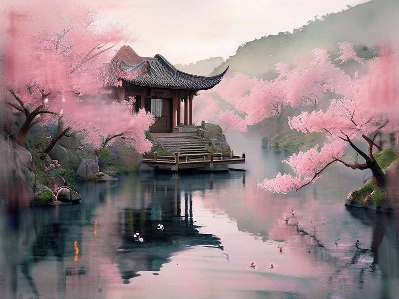 桃花洞口已是溪水潺潺是什么意思一场关于诗意与生活的对