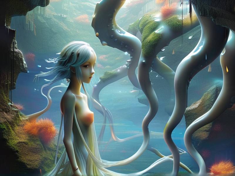 无尽动漫世界中的神秘触手那些未被侵犯的幻想边界